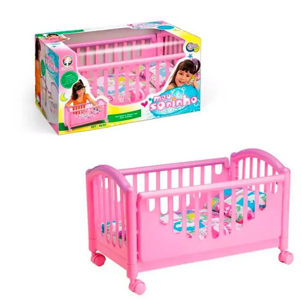 Berço De Brinquedo Meu Soninho