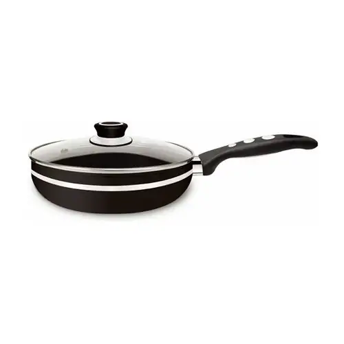 Frigideira Alta Eiriflon Gourm N22 Preta