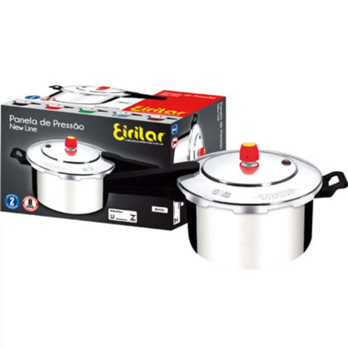 Panela De Pressão Eirilar New Line Fechamento Externo
