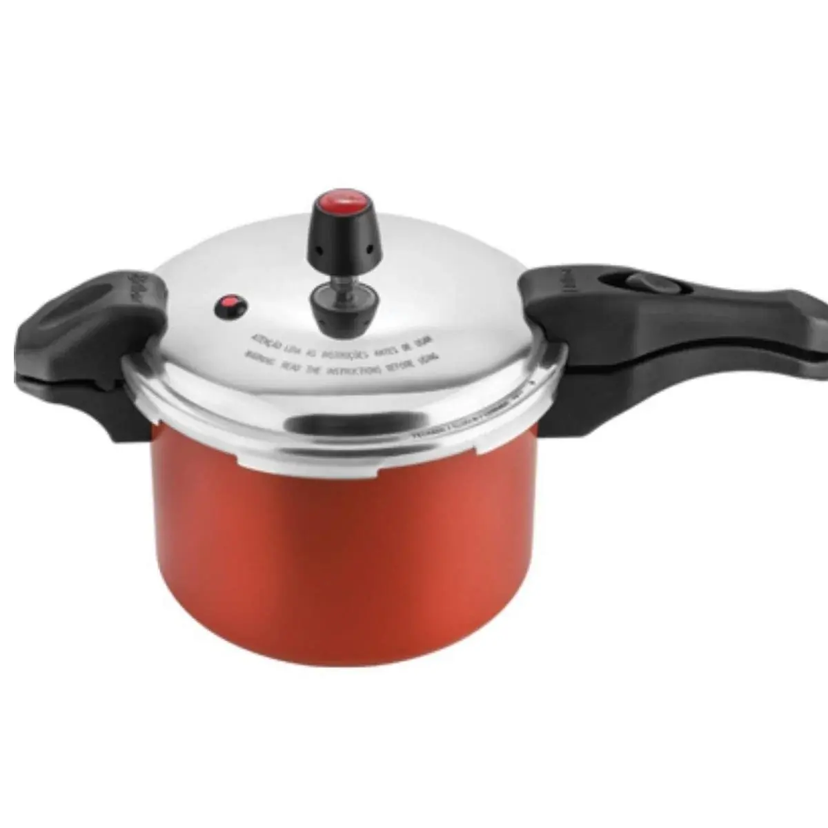 Panela De Pressão EIRILAR Gourmet Cabo Cor Bordô 4,5L