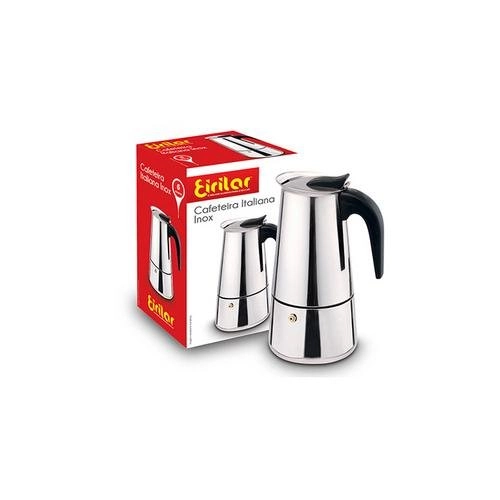 Cafeteira Italiana Inox 6 Xícaras Eirilar