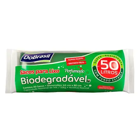 Sc Lixo Dobras.pf.rl Bio Vd 50l C20
