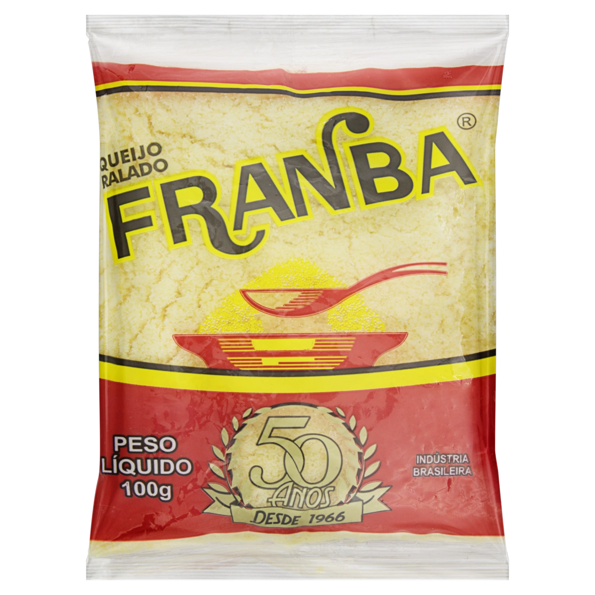 Queijo Ralado Franba Pacote 100g