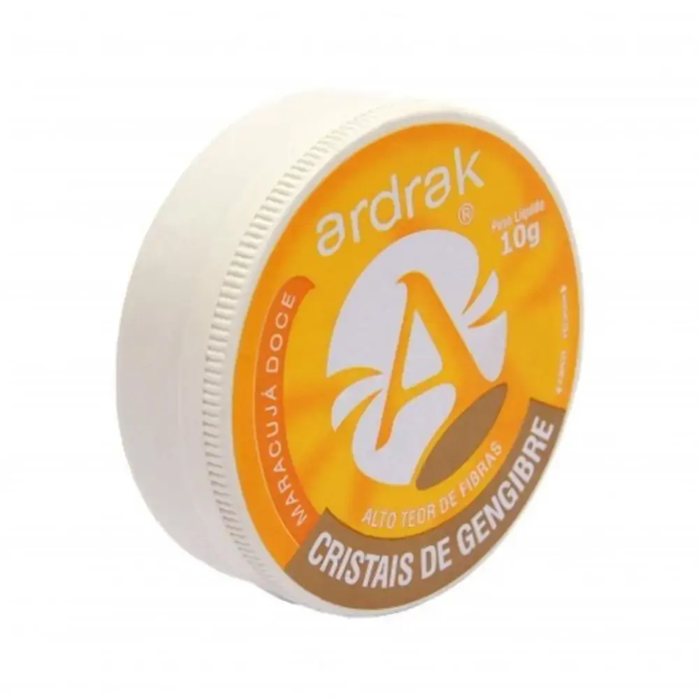 Cristais De Gengibre Ardrak Maracuja
