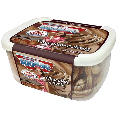 Sorvete St Luiger 1 5lt Sundae Chocolate