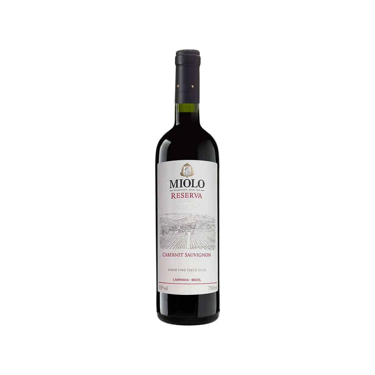 Vinho Brasileiro Tinto MIOLO Reserva Cabernet Sauvignon Garrafa 750ml