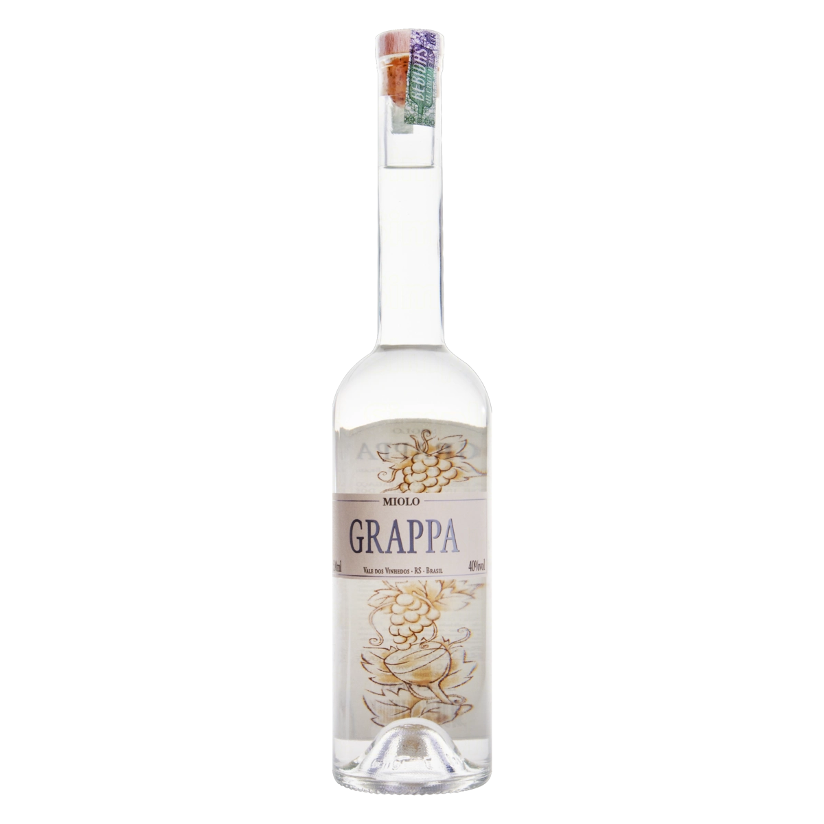 Aguardente Grappa Miolo Garrafa 500ml