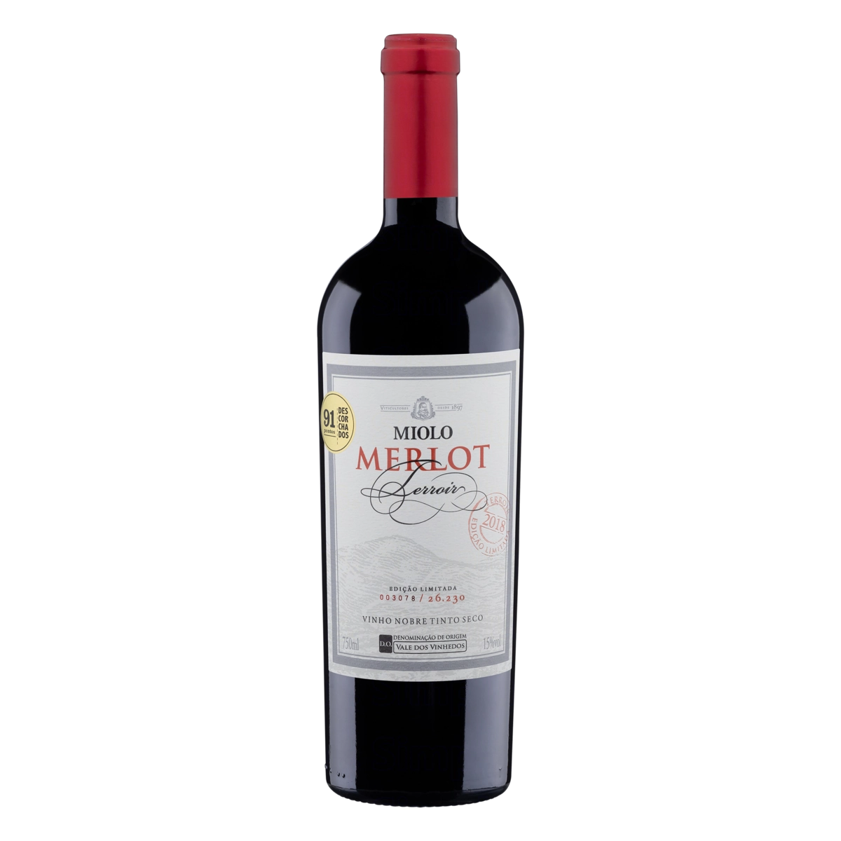 Vinho Miolo Merlot Terroir 750ml