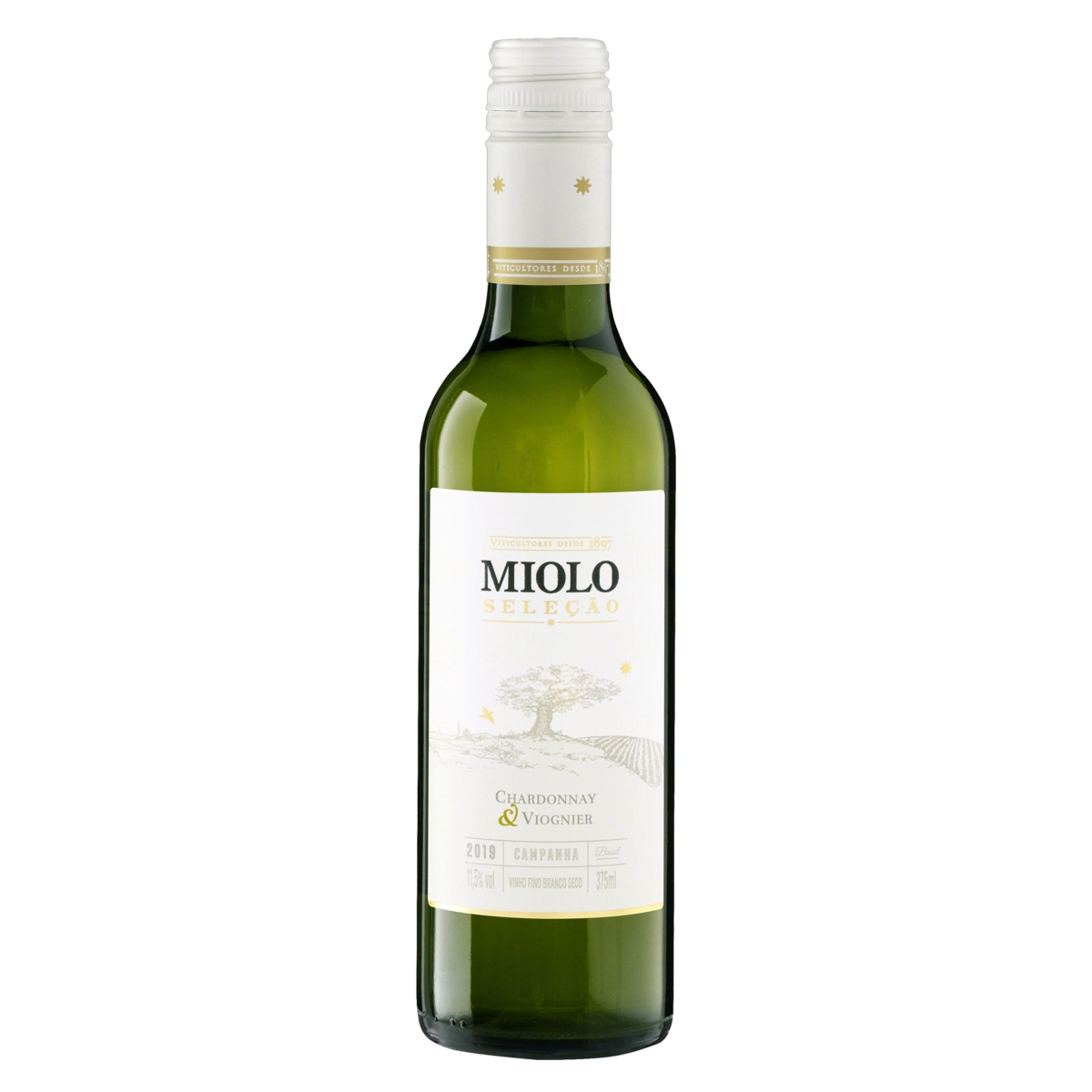 Vinho Miolo Seleção Chardonnay/Viognier 375ml