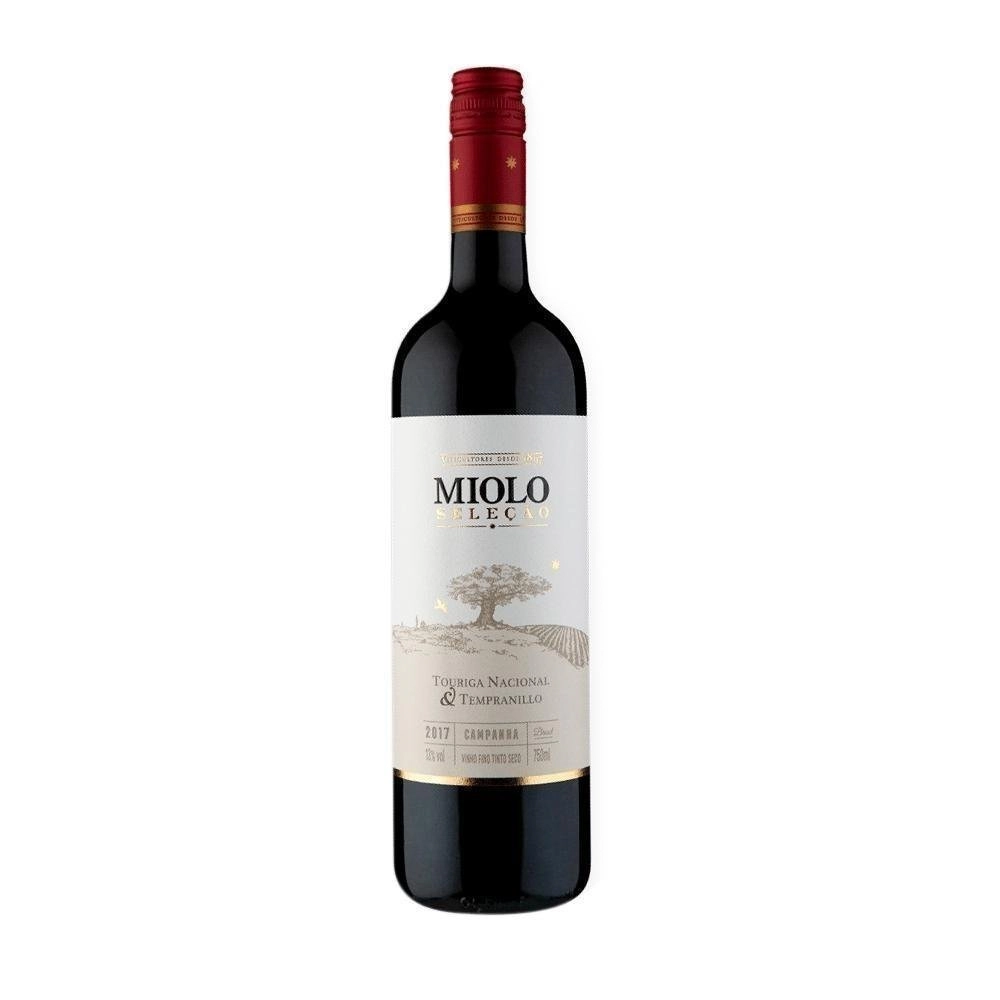 Vinho Brasileiro Tinto MIOLO Seleção Tempranillo Touriga Garrafa 750ml
