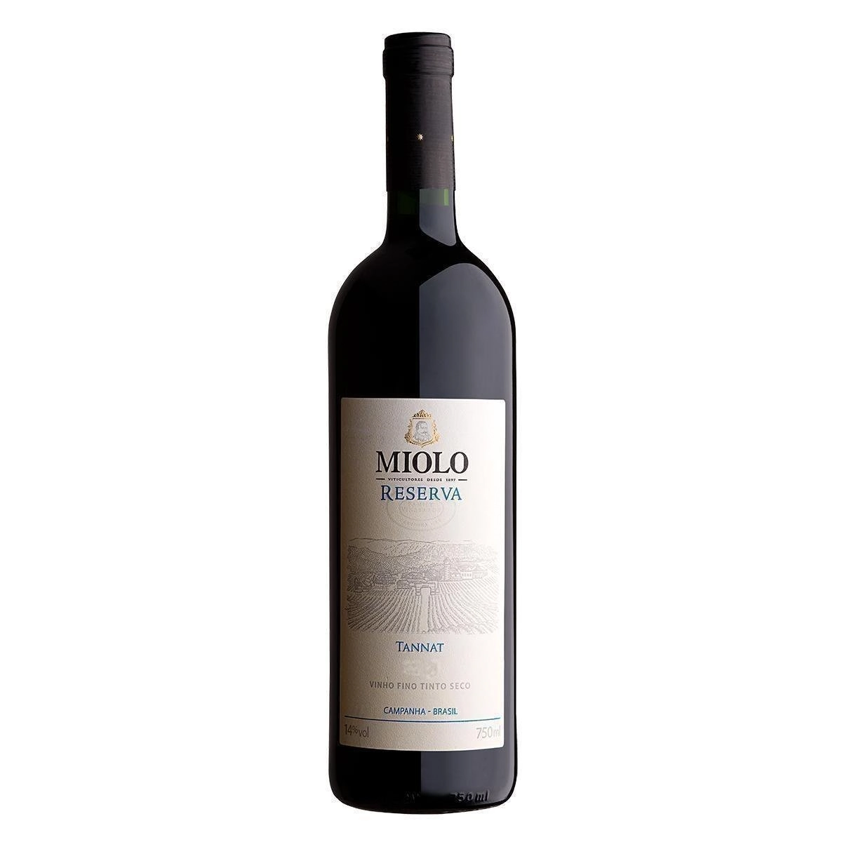 Vinho Brasileiro Tinto MIOLO Reserva Tannat Garrafa 750ml