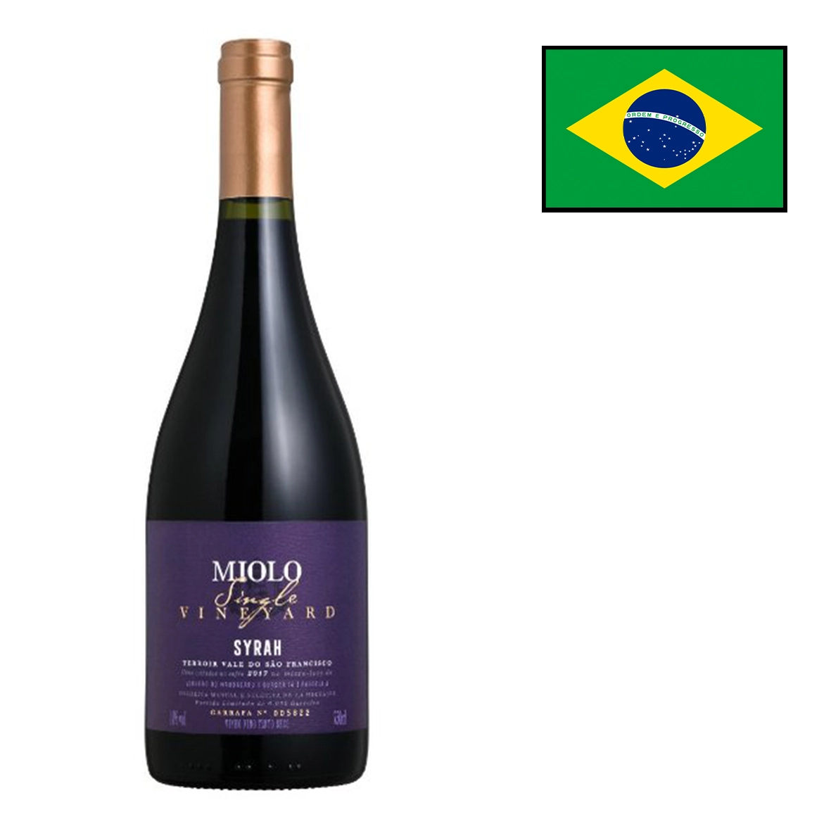 Vinho Miolo Single Vineyard Syrah 750ml