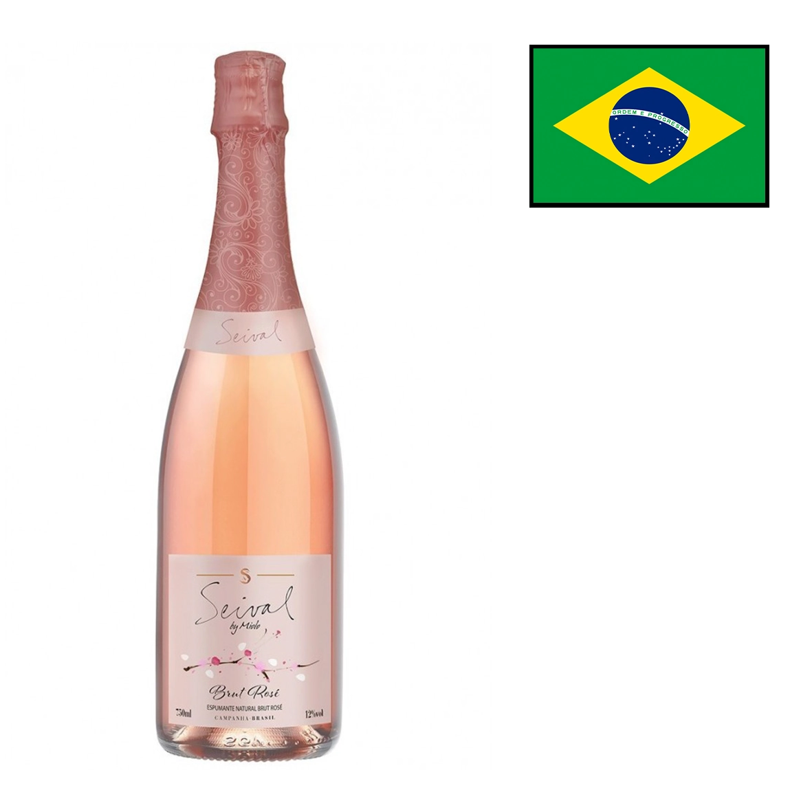 Espumante Seival By Miolo Brut Rosé 750ml