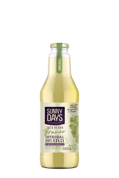 Suco De Uva Sunny Days 300ml Branco Integral