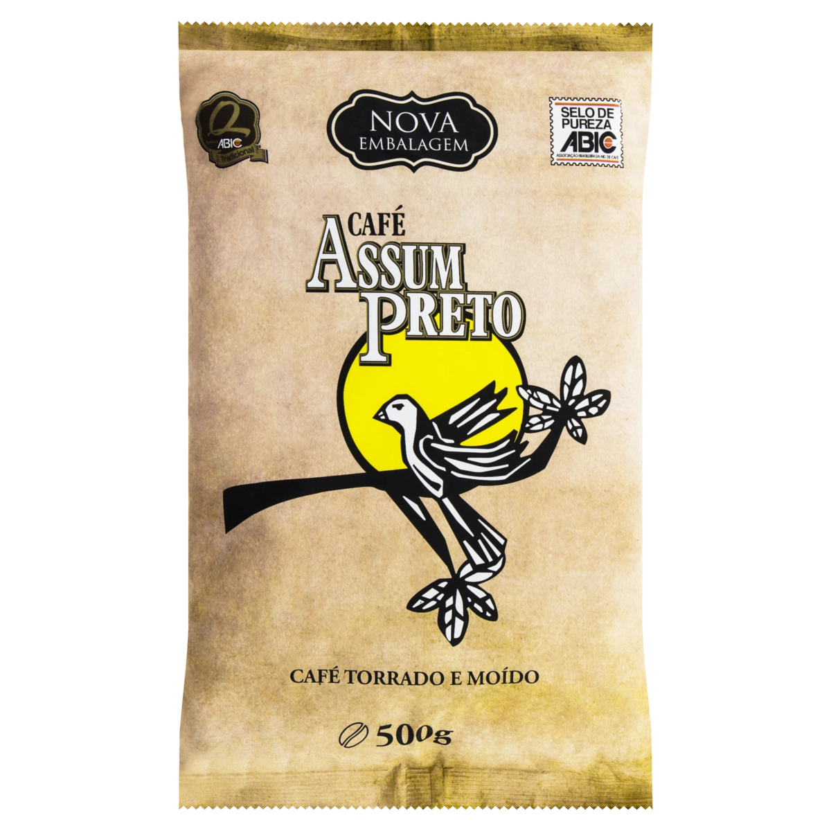 Café Torrado E Moído Café Assum Preto Pacote 500g