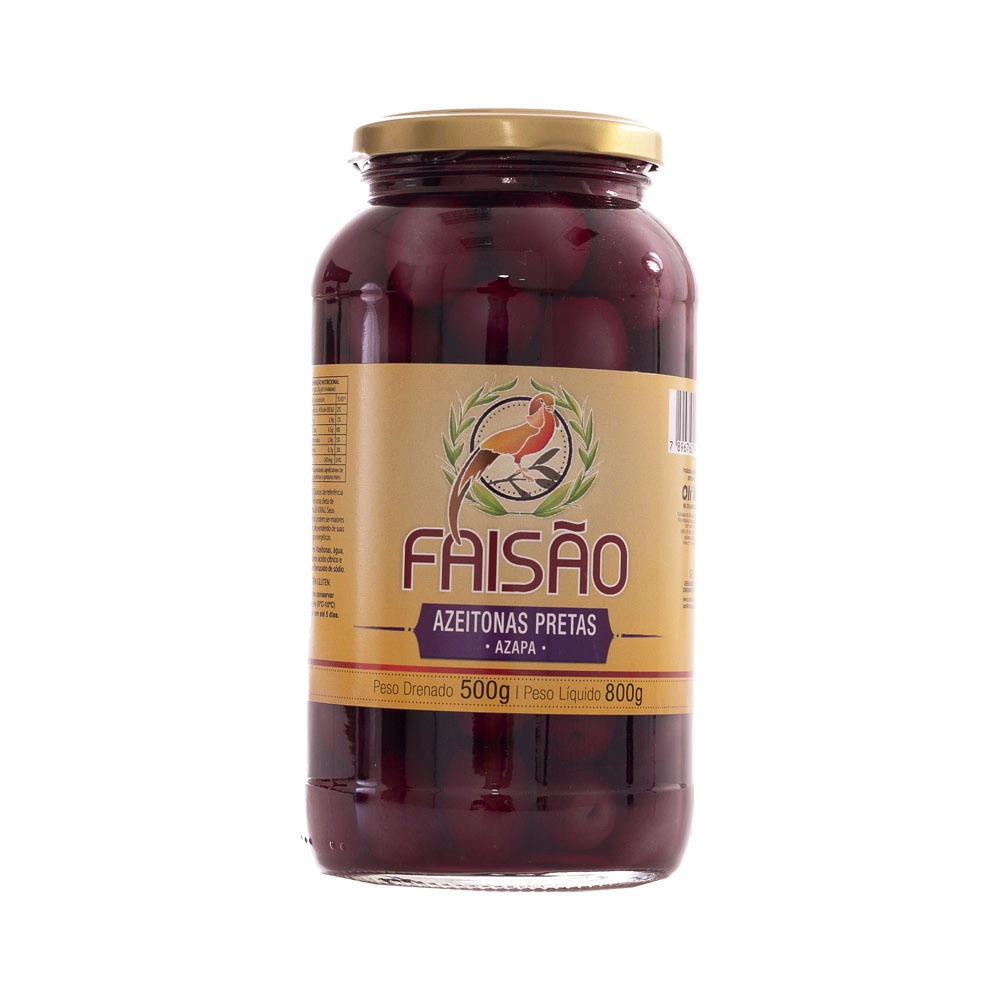 Azeitona Faisao Chilenas 500gr