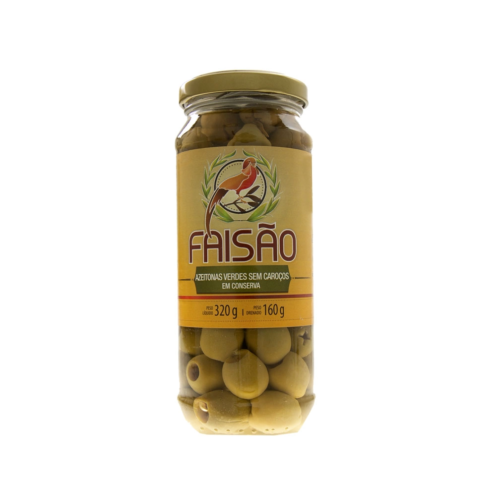 Azeitona Faisao Vde.160gr Vd S/caroco