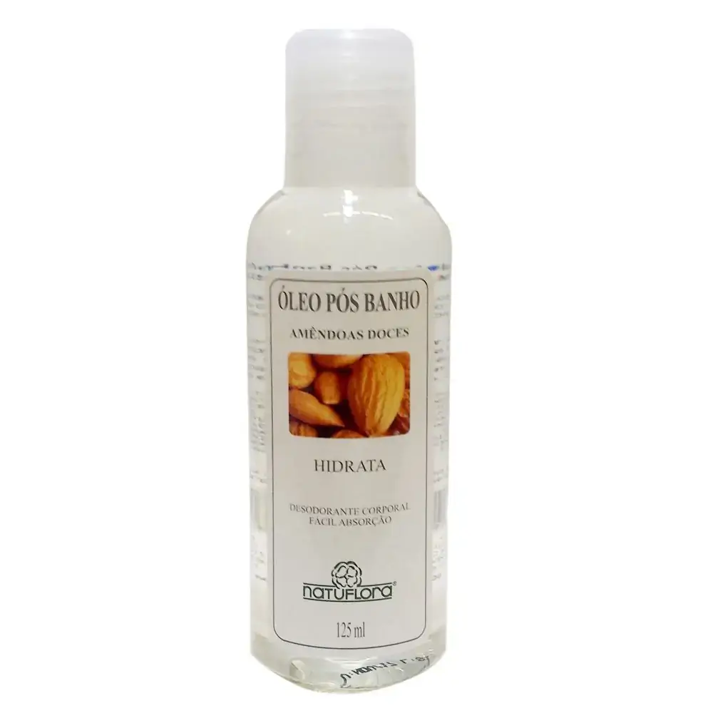 Oleo Pos Banho Amendoas 125 Ml Natuflora