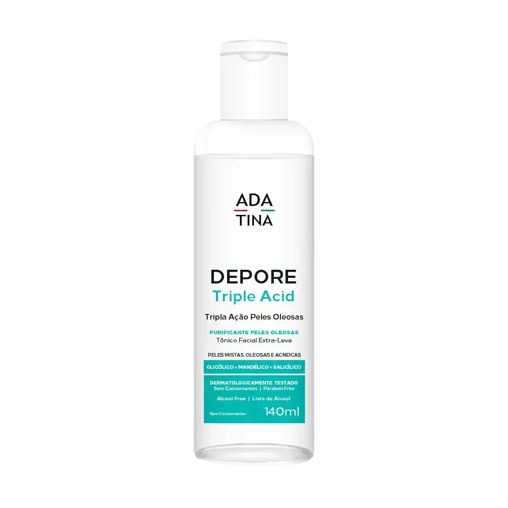 Tônico Facial Ada Tina Depore Triple Acid - 40mL