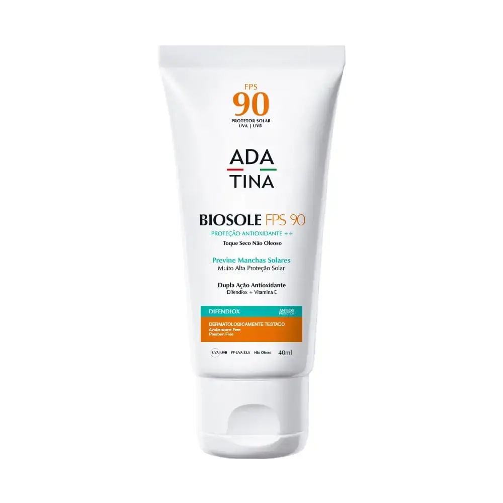 Protetor Solar Ada Tina Biosole FPS 90 - 40ML