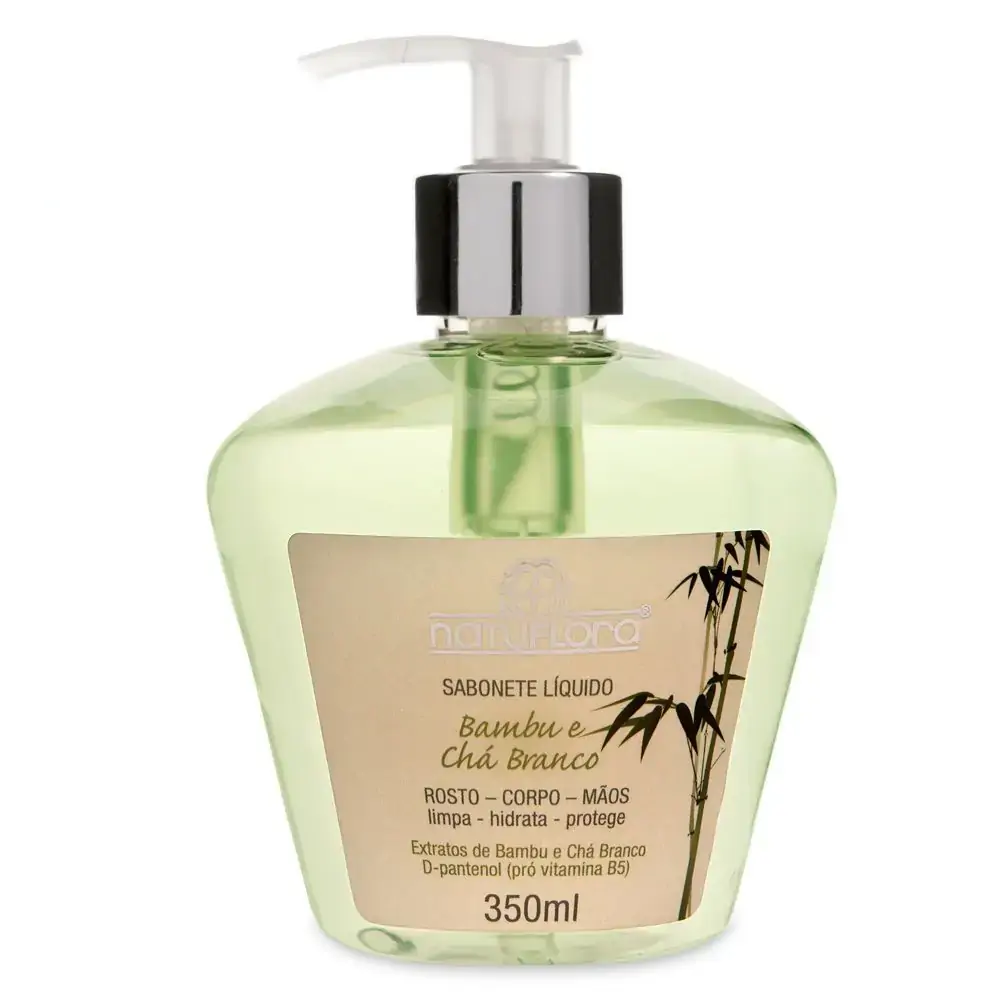 Sabonete Liquido Bamboo 350 Ml Natuflora