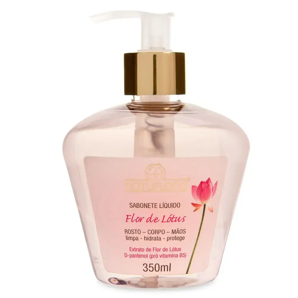 Sabonete Liquido Flor De Lotus 350 Ml Natuflora