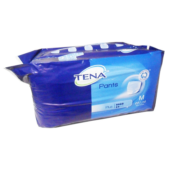Fralda Geriátrica Pants Plus Media Com 14 Unidades Tena