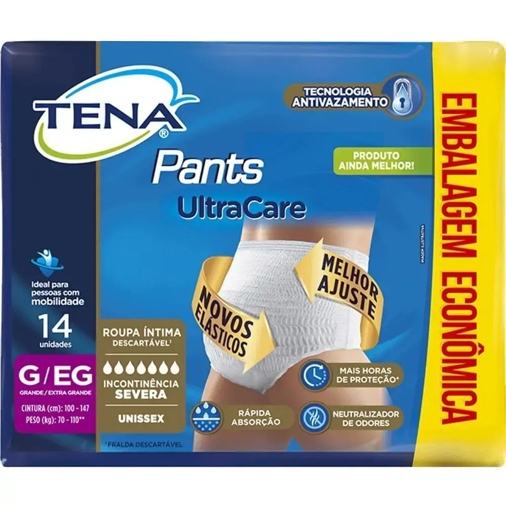 Fralda Tena Pants Ultra Tam.grande