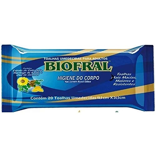 Toalha Biofral Umed 20 Unidade