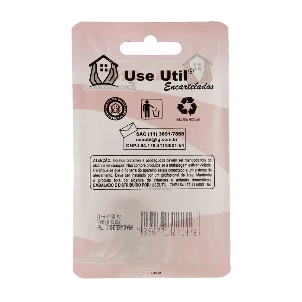 Peso P/ Panela Clock S/ Pino Use Util