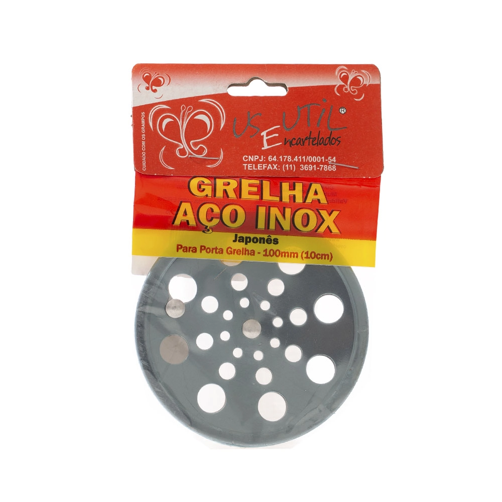 Grelha Para Ralo Aco Inox