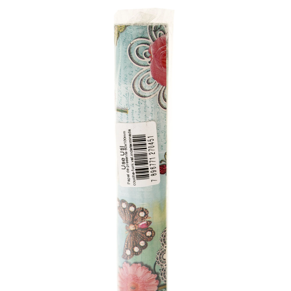 Papel De Presente 60x90cm Caixa C/ 100un