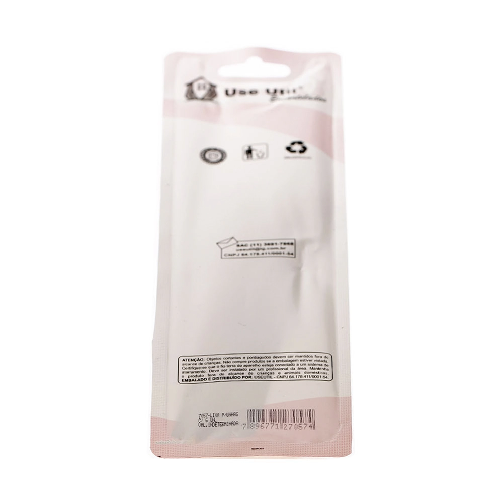Lixa Para Unhas Com 06un