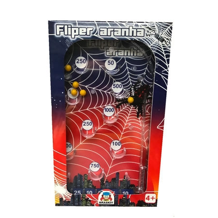 Brinquedo Braskit Fliper Aranha Un