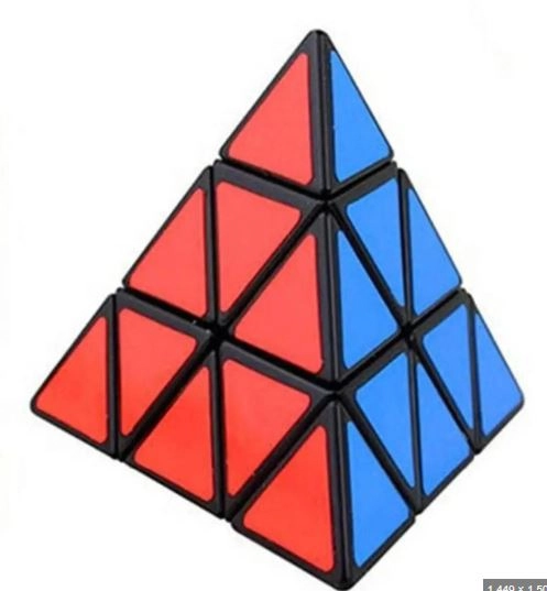 Cubo Mágico Cubotec Triângulo Colorido - Braskit