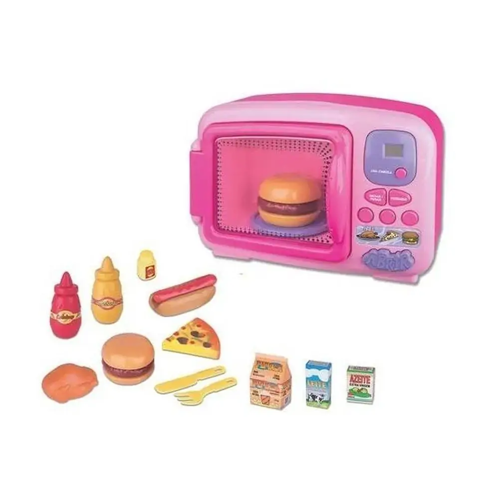 Brinquedo Braskit Microondas Da Princesa Un