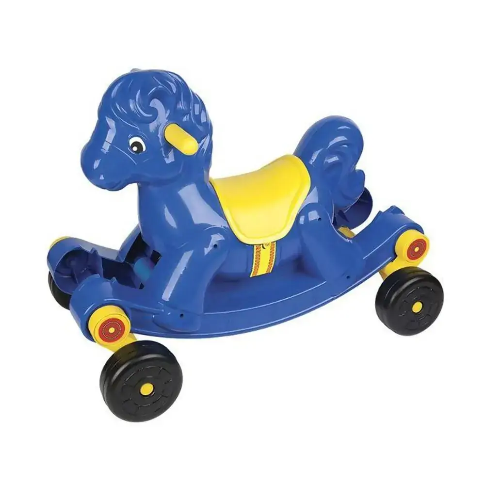 Andador Braskit Cavalinho 2em1 Azul