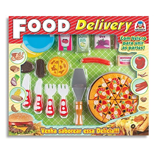 Brinquedo Braskit Food Delivery Un Pizza Un