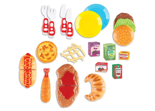 Brinquedo Braskit Food Delivery Un Lanche Un