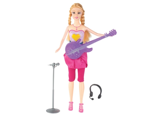 Brinquedo Braskit Boneca Linda Pop Star Un