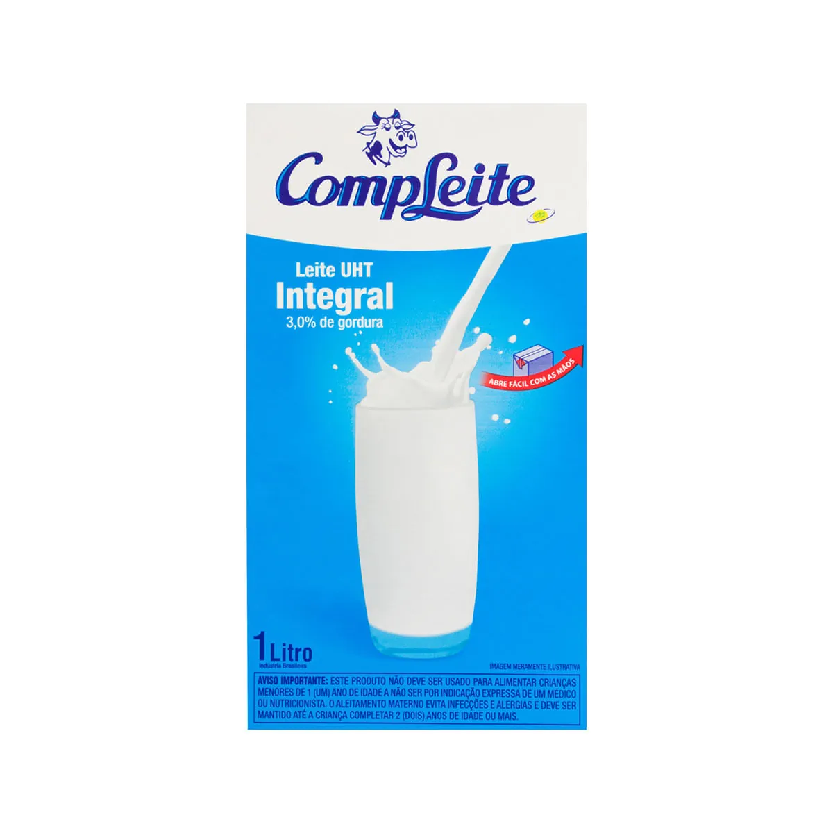 Leite Uht Integral Compleite Caixa 1l