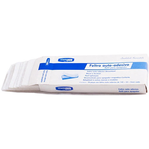 Refil De Feltro P/ Apagador Magnético Cortiarte