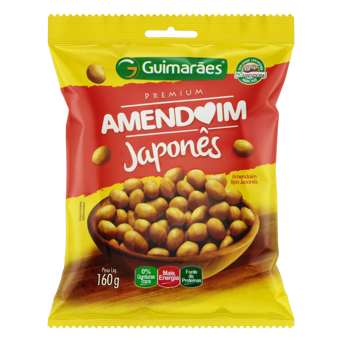 Amendoim Japonês Guimarães Premium Pacote 160g
