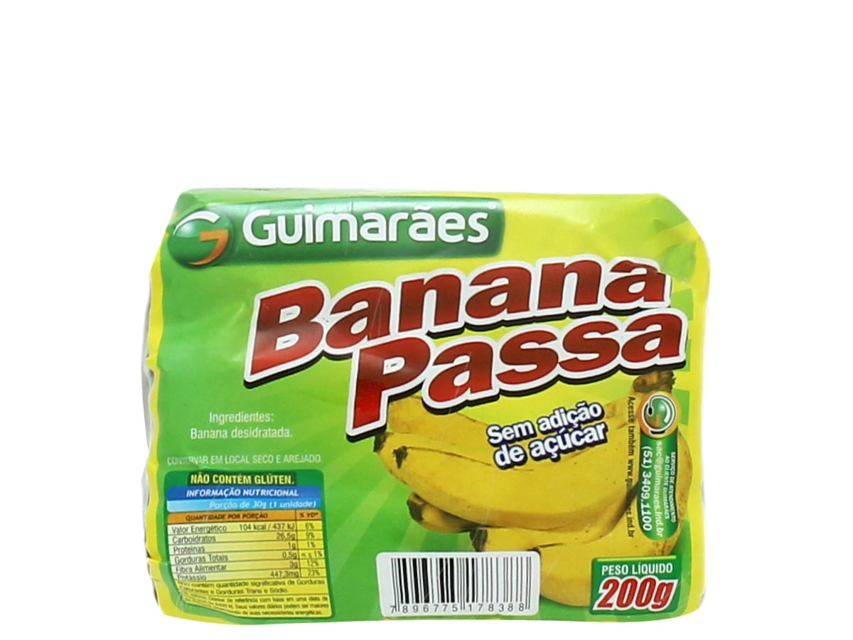 Banana Passa Guimaraes 200gr