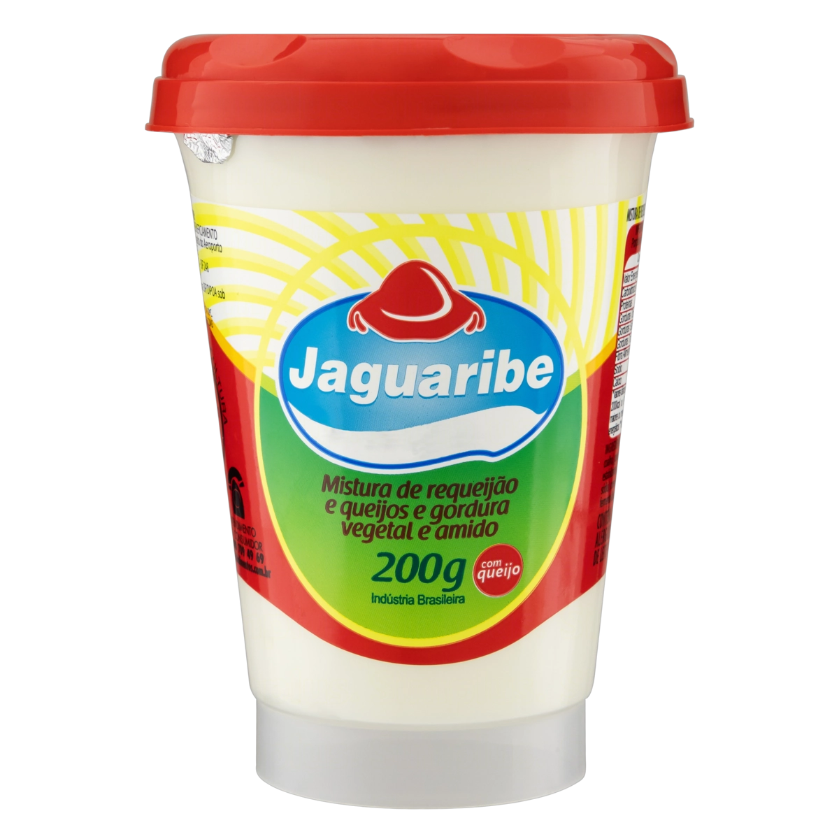 Mistura De Requeijão Com Queijo E Amido Jaguaribe Copo 200g