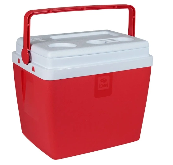 Caixa Termica Vermelho 19l 70071904 Bel Fix