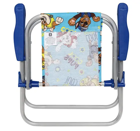 Cadeira Praia Infantil Aluminio Patrulha Canina Azul 023602 Bel Fix