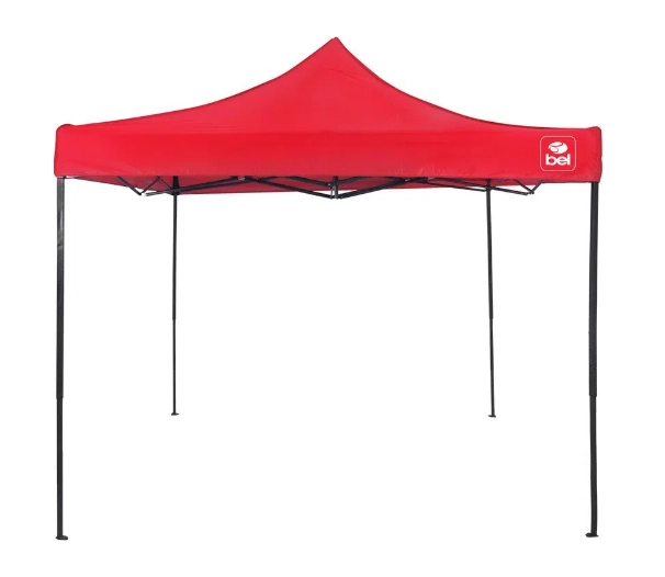 Tenda Gazebo Dobravel Pagoda Vermelho 3x3m 334304 Bel Fix