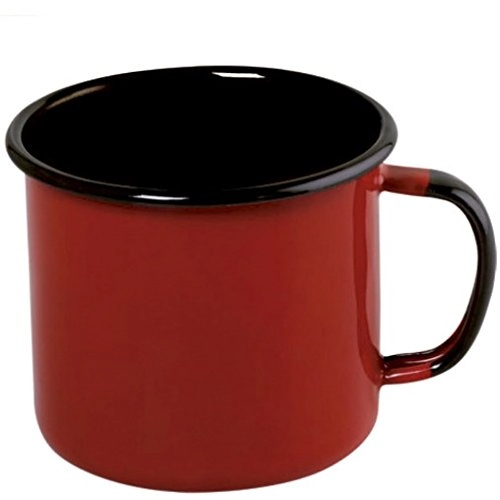 Caneca Esmalte Vermelho Ewel