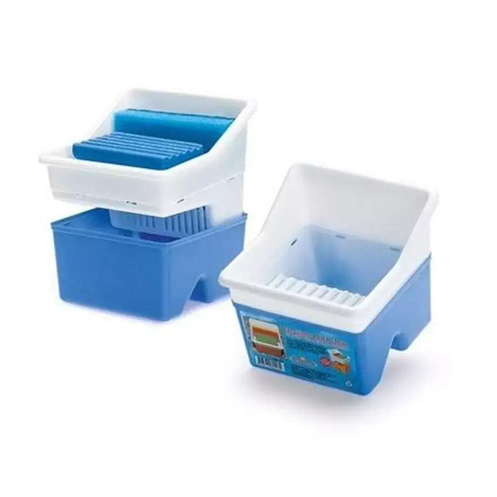 Porta Sabão Tanquinho Cores Sortidas Reservatório p/ Água o Que Deixa o Sabão Seco Durando Mais, Nitronplast 113 - 17425